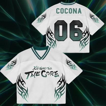 Flawless XG The Core  World Tour Mixed Mesh Jersey Gift For Alphaz