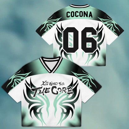 XG The Core World Tour Mixed-Mesh-Trikot Fanartikel