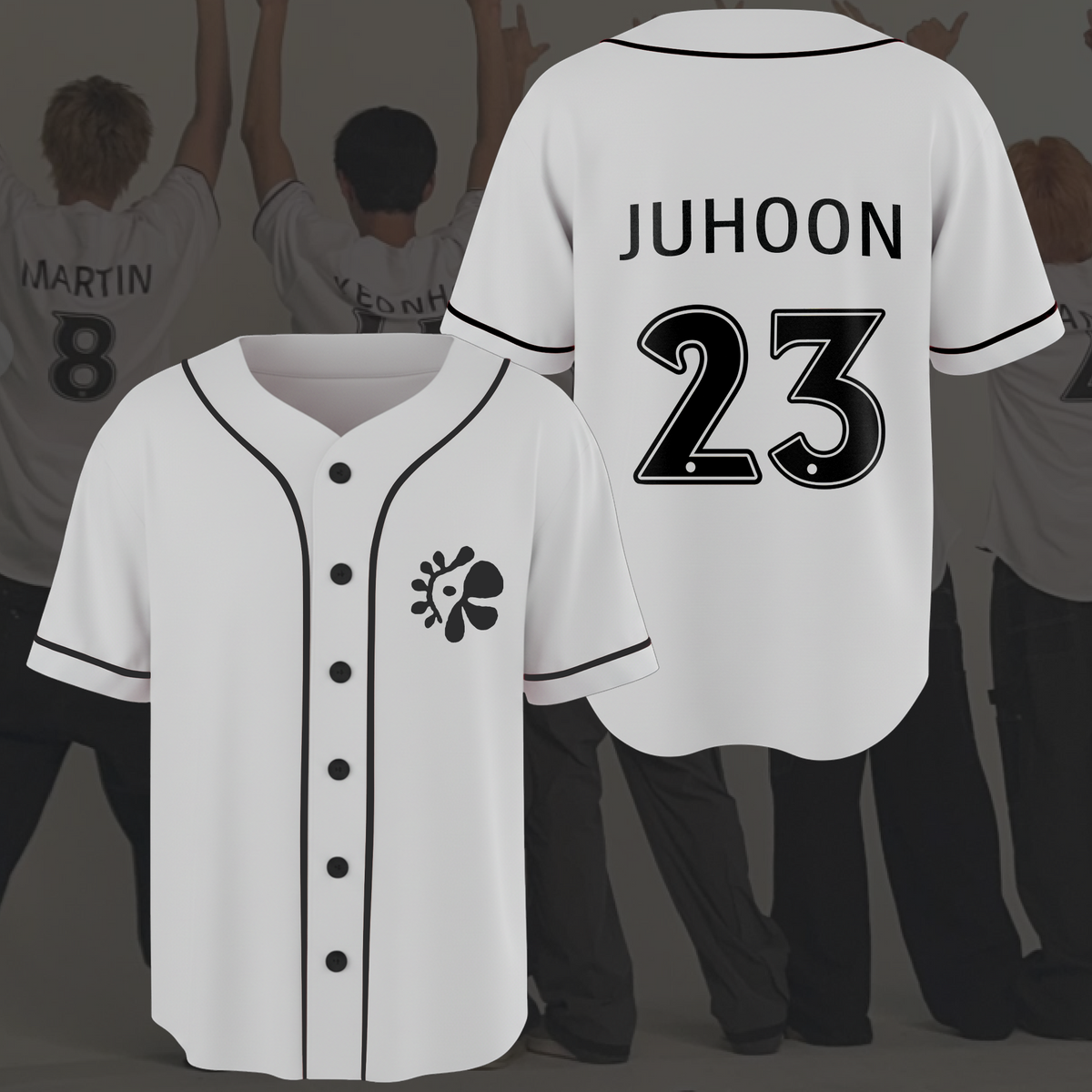 Cortis Uniform „Put Your Phone Down“-Tour Baseballtrikot Fan-Edition