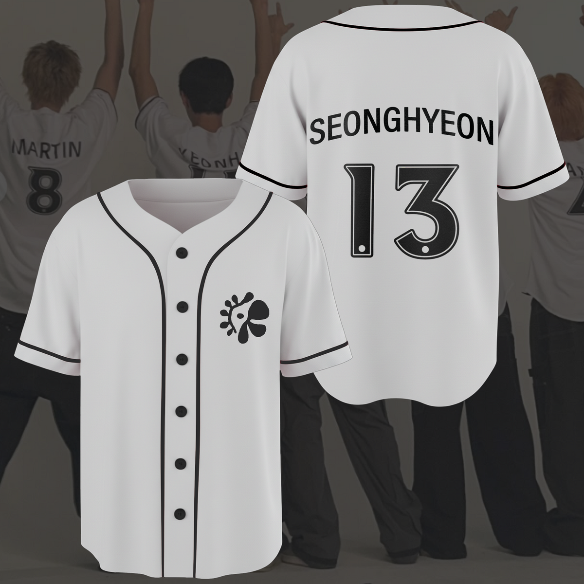 Cortis Uniform „Put Your Phone Down“-Tour Baseballtrikot Fan-Edition