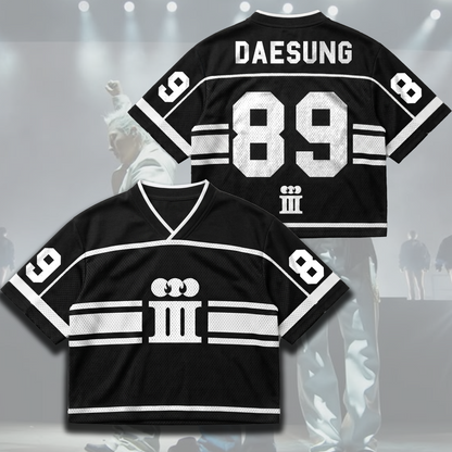Trendiges BIGBANG BiiiG Cosmos Tour Mixed-Mesh-Trikot, cooles Fan-Geschenk
