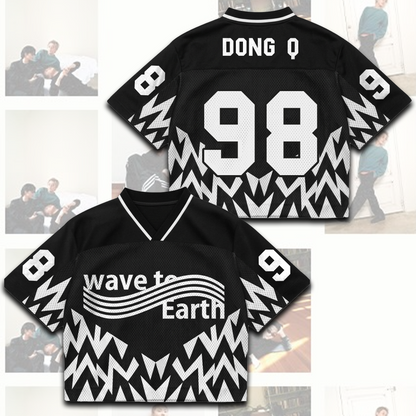 The Piece Tour Wave To Earth Bad Piece Mixed Mesh Jersey Geschenk für Fans