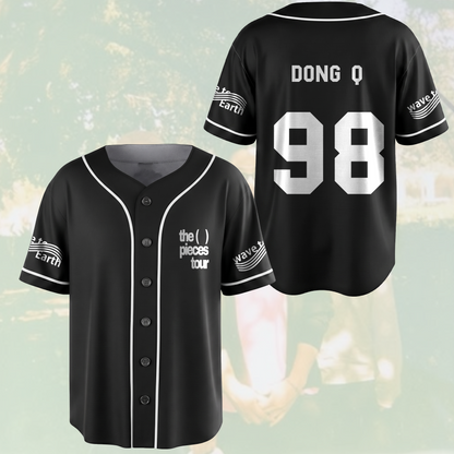 The Piece Tour Wave To Earth Schwarzes Baseballtrikot Geschenk für Fans