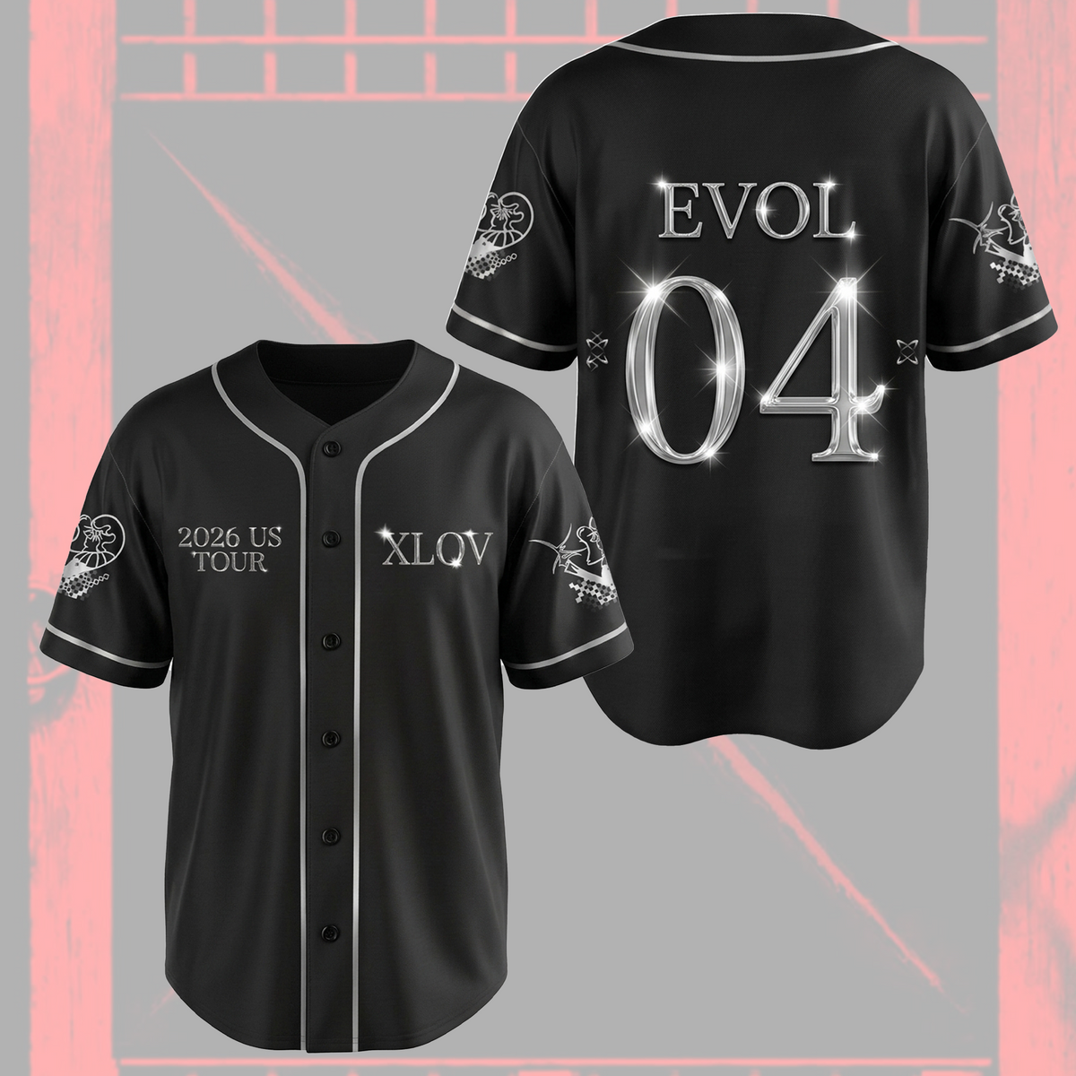 XLOV 2026 I God World Tour Baseball-Trikot Fan-Edition