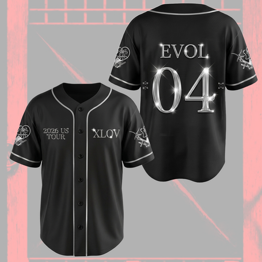 XLOV 2026 US Tour Baseball Jersey Gift For Fans