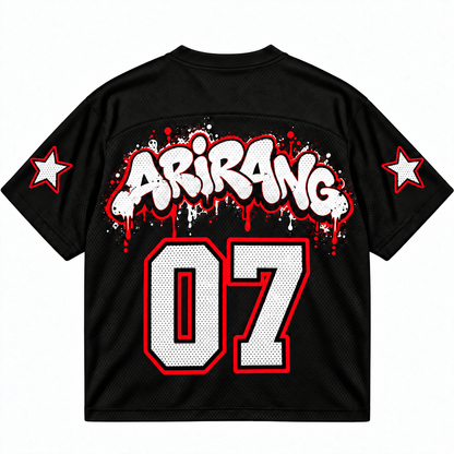 Bangtan Boys BTS Worldtour 2026 gemischtes Mesh-Trikot Geschenk für Fans