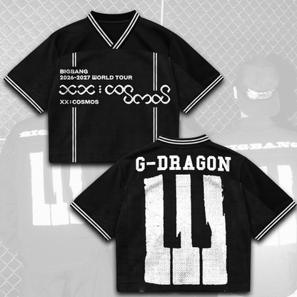 Bigbang Cosmos Welttournee Keys Mixed Mesh Trikot Geschenk für VIP