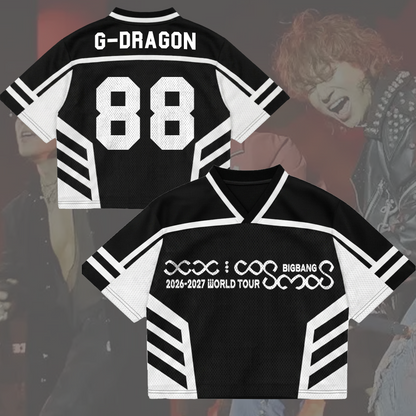 Still Life Keys Bigbang Cosmos World Tour Mixed Mesh Jersey Geschenk für VIP