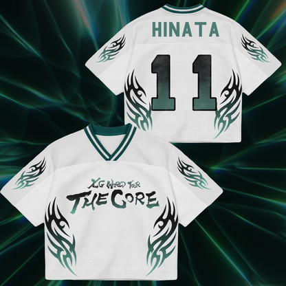 Flawless XG The Core  World Tour Mixed Mesh Jersey Gift For Alphaz