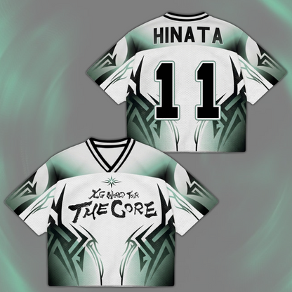 Mesmerizing XG The Core  World Tour Mixed Mesh Jersey Gift For Alphaz