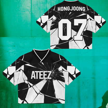 ATEEZ Golden Hour Part 5 Mixed Mesh Jersey Fan Edition (Bad)