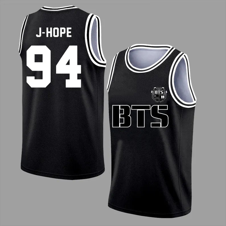 BTS World Tour 2026 Basketball-Trikot – K-Pop Konzert-Shirt Geschenk für ARMY-Fans