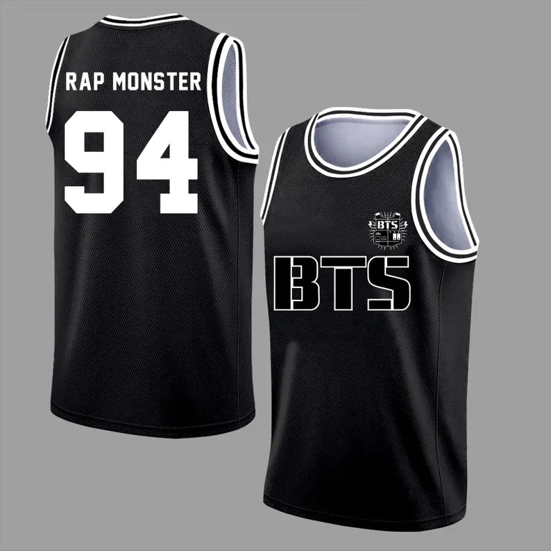 BTS World Tour 2026 Basketball-Trikot – K-Pop Konzert-Shirt Geschenk für ARMY-Fans