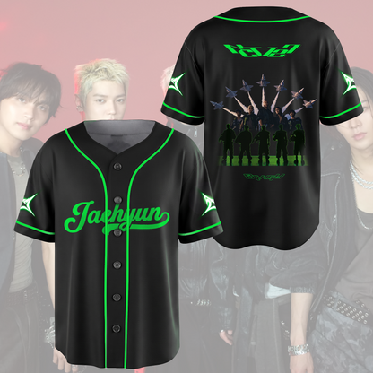 Midnight NCT 127 Blingy Album Baseballtrikot Fan-Edition