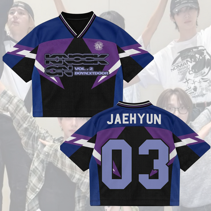 Boynextdoor Knock On Vol. 2 World Tour Album Mix Mesh Jersey Edition