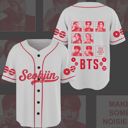 BTS World Tour Tour Make Some Noise Baseballtrikot