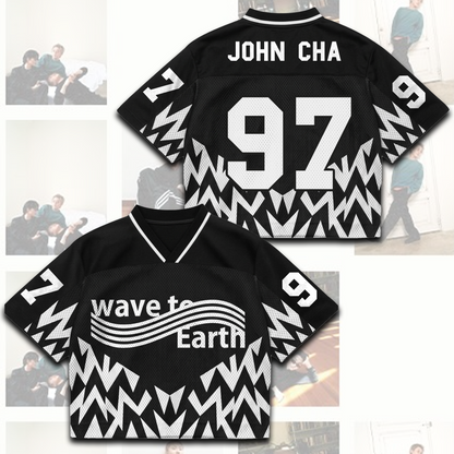 The Piece Tour Wave To Earth Bad Piece Mixed Mesh Jersey Geschenk für Fans