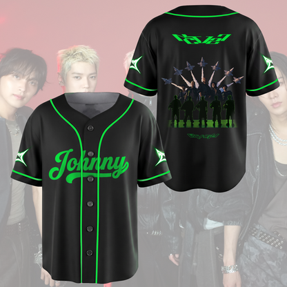 Midnight NCT 127 Blingy Album Baseballtrikot Fan-Edition
