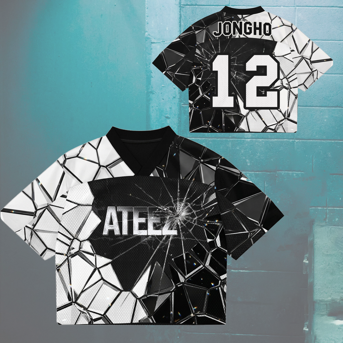 ATEEZ Golden Hour Part 5 Mixed Mesh Jersey Fan Edition (Bad)