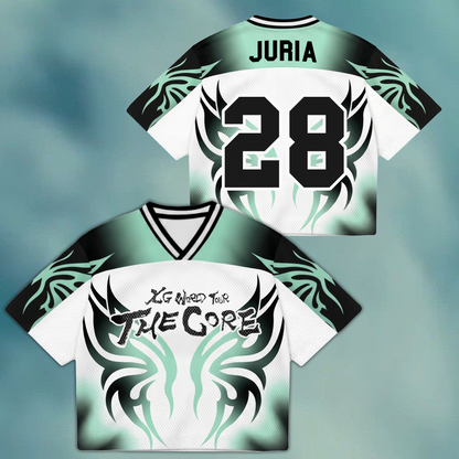 XG The Core World Tour Mixed-Mesh-Trikot Fanartikel