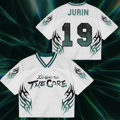 Flawless XG The Core  World Tour Mixed Mesh Jersey Gift For Alphaz