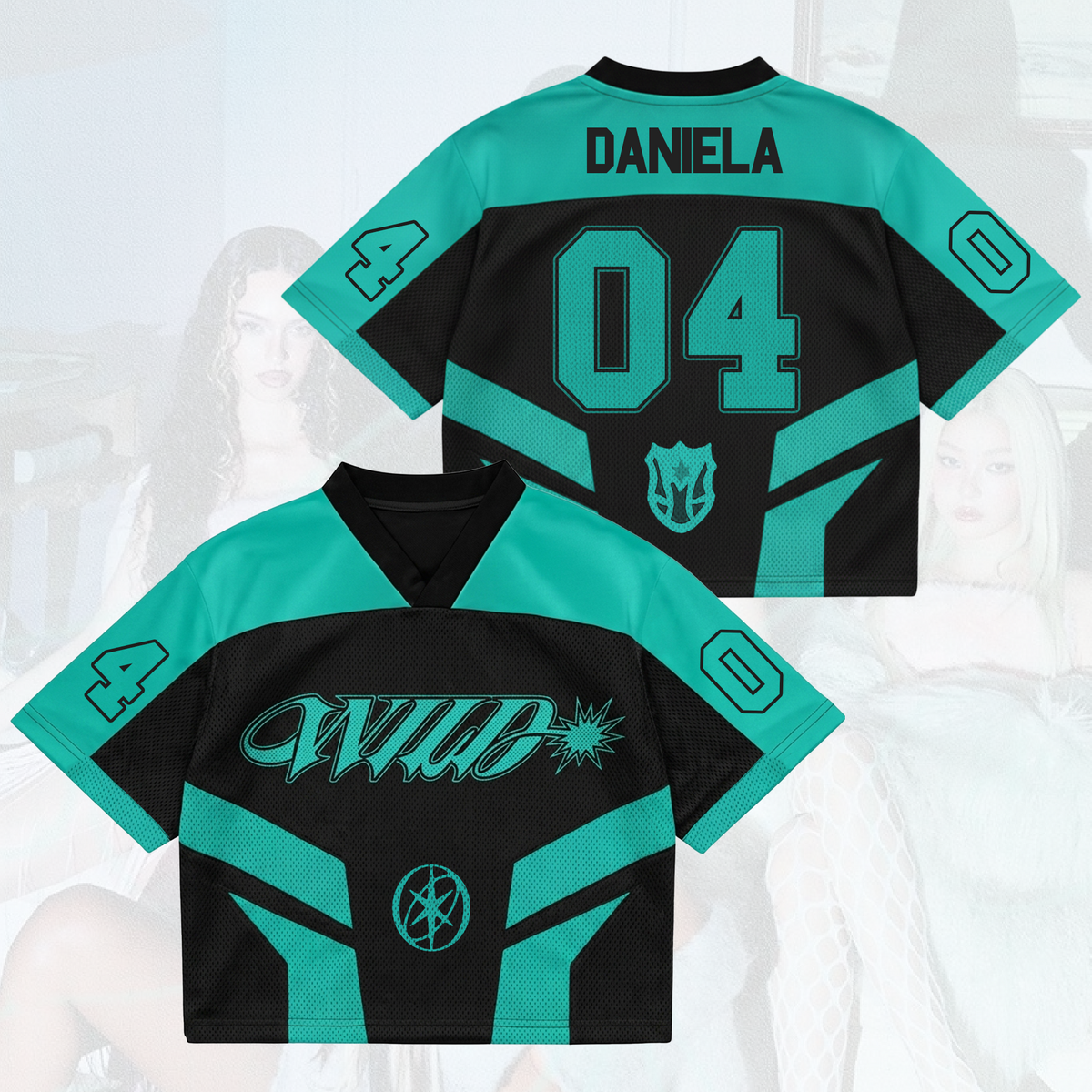 Wild Spirit Katseye The WildWorld Tour Wild Mesh-Trikot Geschenk für Fans