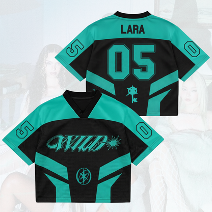 Wild Spirit Katseye The WildWorld Tour Wild Mesh-Trikot Geschenk für Fans