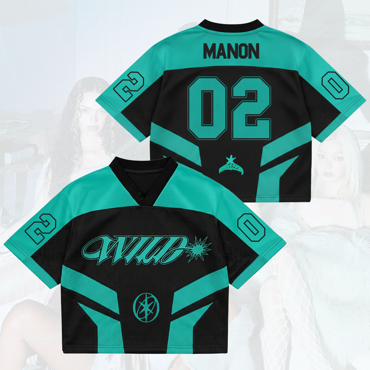Wild Spirit Katseye The WildWorld Tour Wild Mesh-Trikot Geschenk für Fans