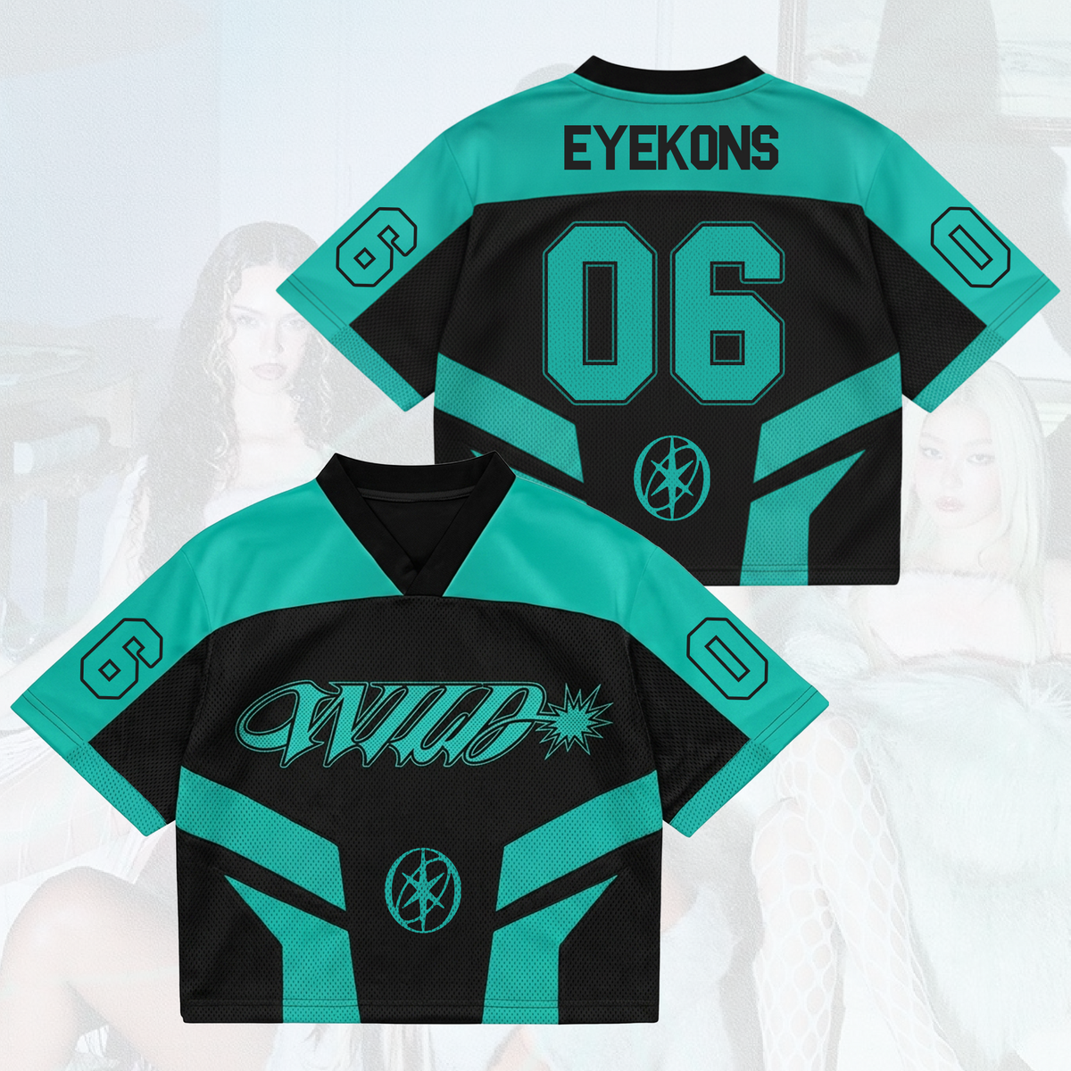 Wild Spirit Katseye The WildWorld Tour Wild Mesh-Trikot Geschenk für Fans