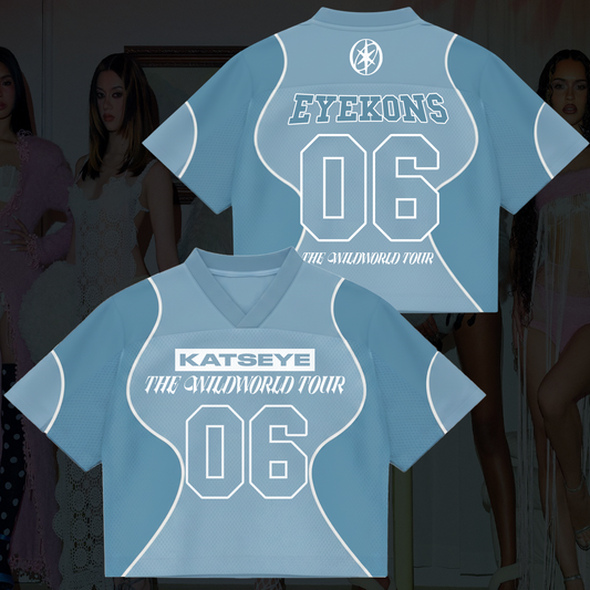 WildWorld Tour Katseye Mesh-Trikot Fan-Edition