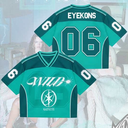 Katseye Wild Album The WildWorld Tour Wild Mesh Jersey Fan Edition