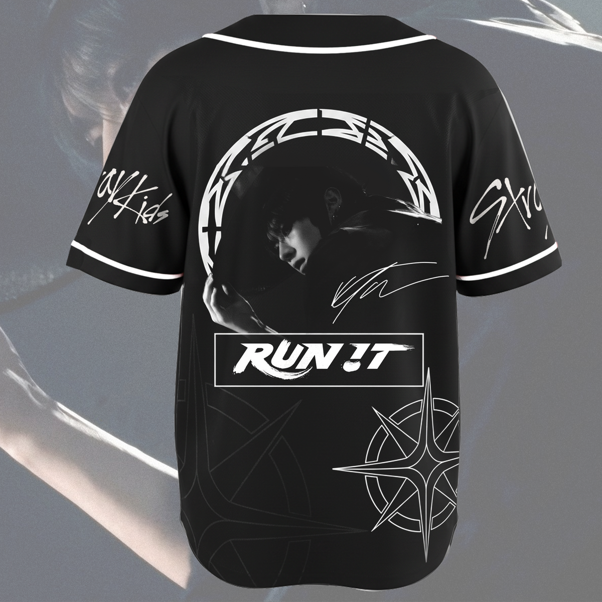 Lee Know Run It World Tour Stray Kids Baseballtrikot Stay Geschenke