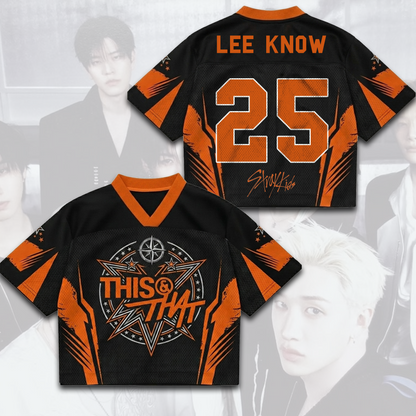 Energetisches Stray Kids This That Album Mixed Mesh Jersey Perfektes Fan-Geschenk