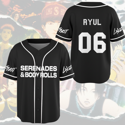 Serenades Body Rolls World Tour LngShot Jay Park Baseballtrikot Fan-Edition