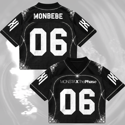 Queen Monsta X The Phase Mixed Mesh Jersey Nexus Outfit Geschenk für Fans