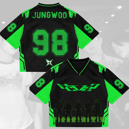 NCT 127 Blingy Domain Neo City Mixed Mesh Trikot Geschenk für Nctzens