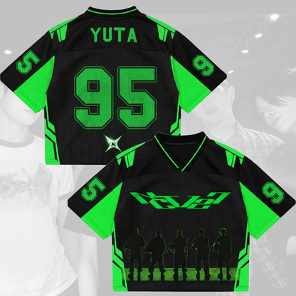 NCT 127 Blingy Domain Neo City Mixed Mesh Trikot Geschenk für Nctzens