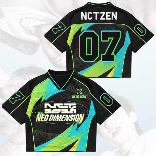 NCT 127 Neo Dimension Comeback Mixed Mesh Jersey Gift For Fans