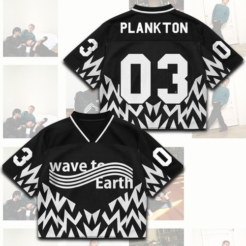 The Piece Tour Wave To Earth Bad Piece Mixed Mesh Jersey Geschenk für Fans