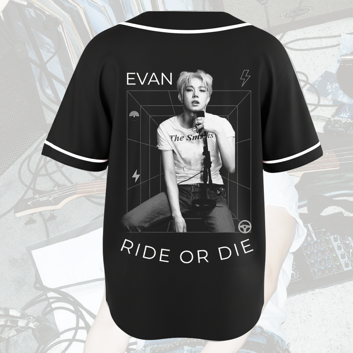 Evan Ride Or Die Enhypen Heeseung Baseballtrikot Geschenk für Fans