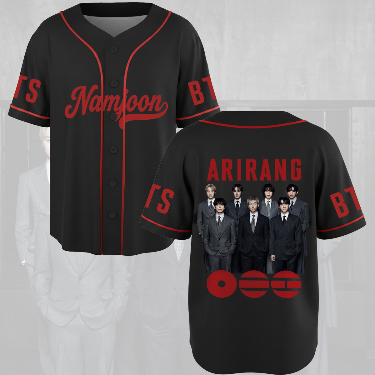 Arirang Album BTS Baseball Jersey Gifts For Army
