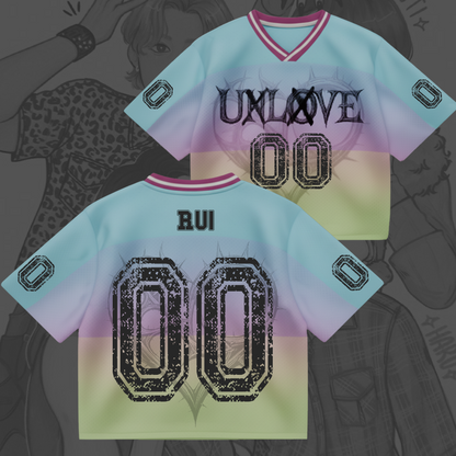 XLOV Unlove Gemischtes Netz-Jersey
