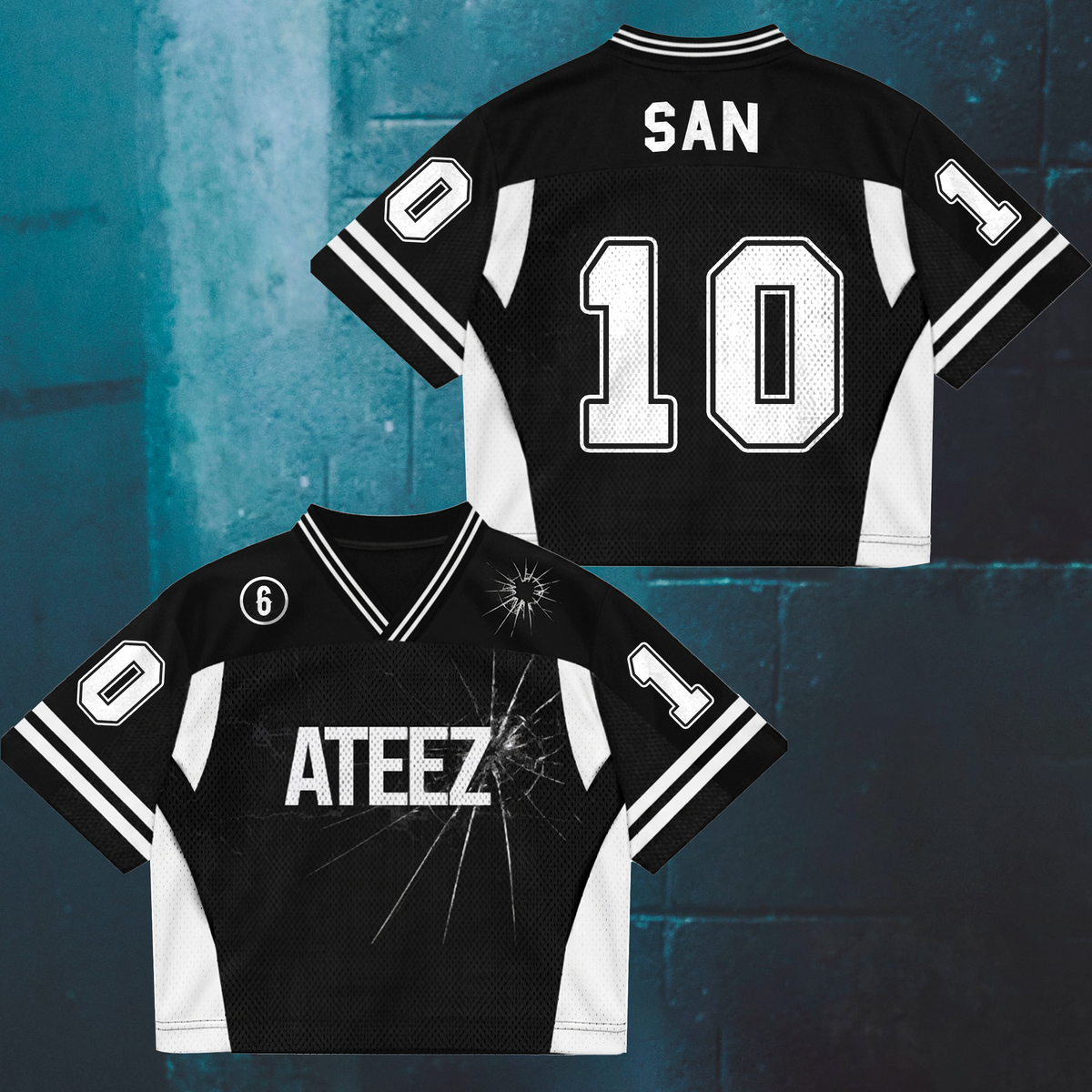 ATEEZ Golden Hour Part 5 Mixed Mesh Jersey Fan Edition (Bad)