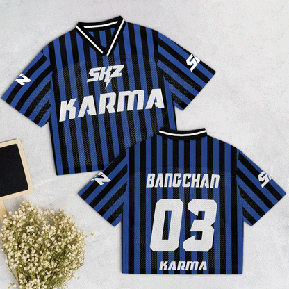 Stray Kids Jersey – Limited K-Pop Mixed Mesh Jersey