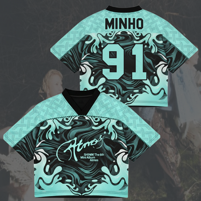 Midnight Thoughts Shinee Atmos Album Konzerttournee Mix Mesh-Trikot