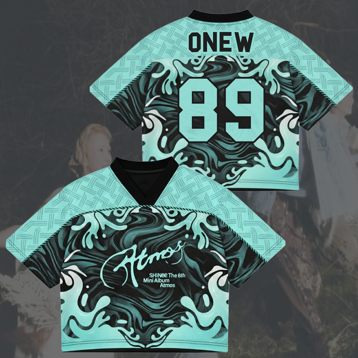 Midnight Thoughts Shinee Atmos Album Konzerttournee Mix Mesh-Trikot
