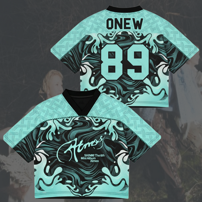 Midnight Thoughts Shinee Atmos Album Konzerttournee Mix Mesh-Trikot