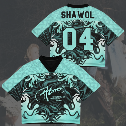Midnight Thoughts Shinee Atmos Album Konzerttournee Mix Mesh-Trikot