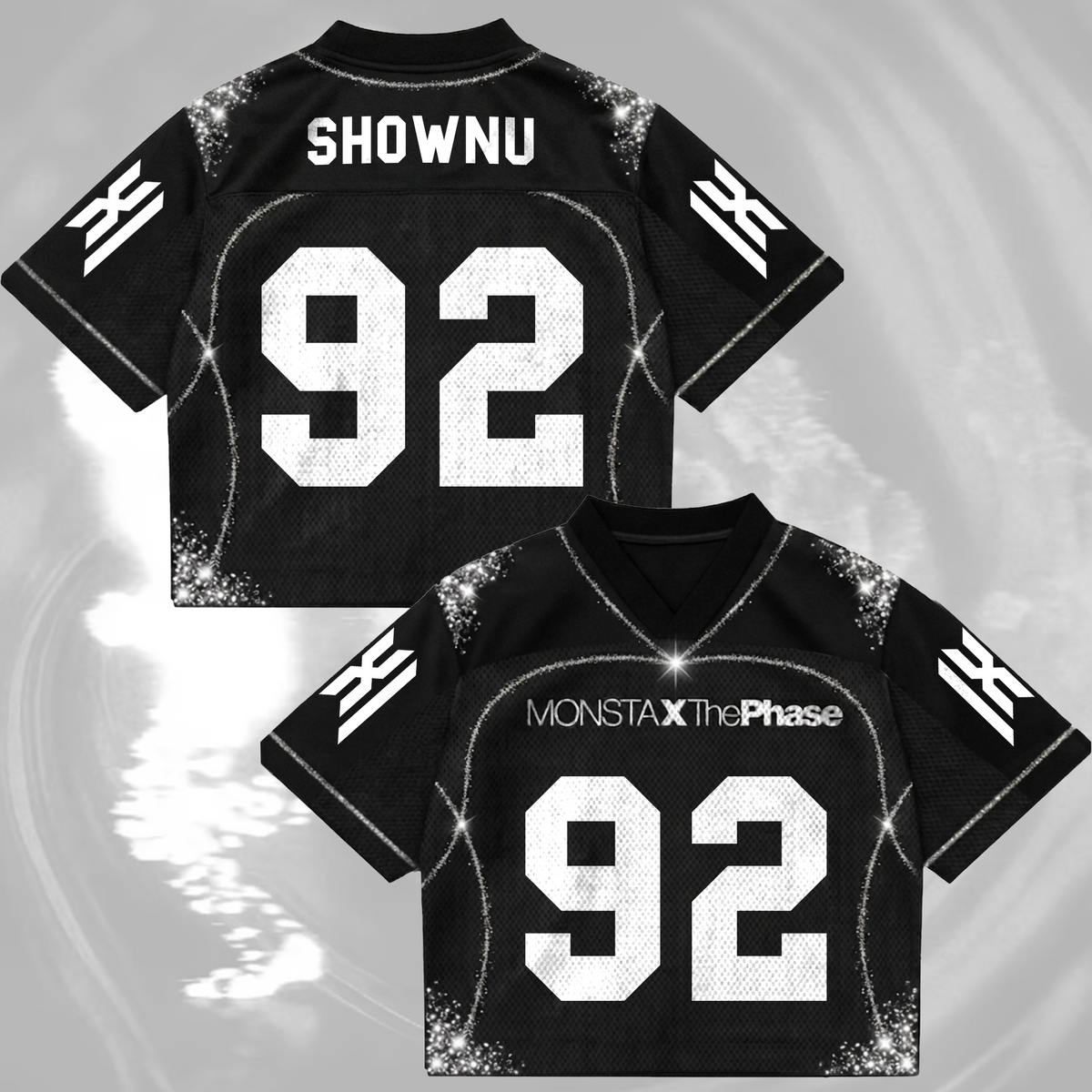 Queen Monsta X The Phase Mixed Mesh Jersey Nexus Outfit Geschenk für Fans