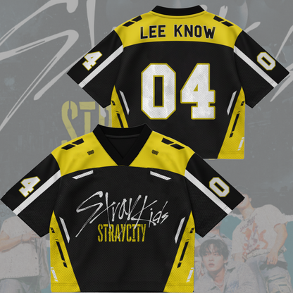 Rebel Stray Kids Stray City Konzert-Tour Mixed Mesh Trikot